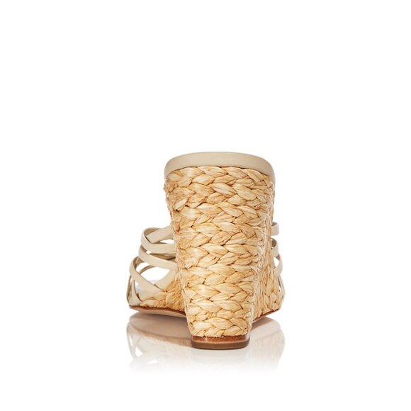 Paige Skyler Wedge Sandals Bone - Picture 3 of 5